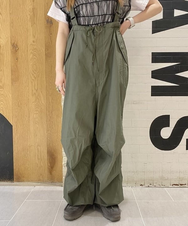 木村 海侑さんの「BEAMS WOMEN｜BEAMS BOY / US ARMY オーバー パンツ」を使ったコーディネート