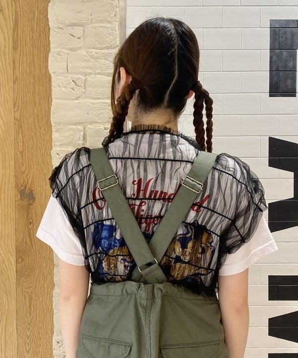 木村 海侑さんの「BEAMS WOMEN｜BEAMS BOY / US ARMY オーバー パンツ」を使ったコーディネート