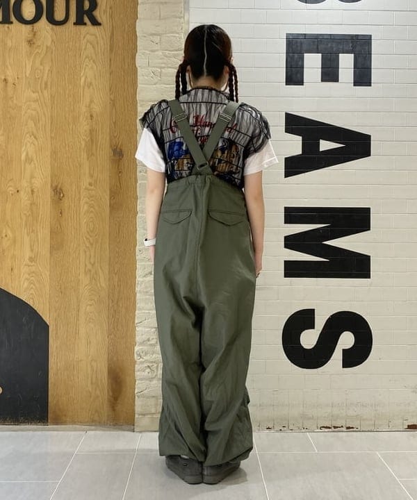 木村 海侑さんの「BEAMS WOMEN｜BEAMS BOY / US ARMY オーバー パンツ」を使ったコーディネート