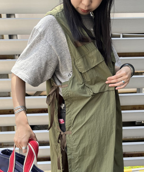 ミナミマリコさんの「BEAMS WOMEN｜BEAMS BOY / 25mm WASH ベルト」を使ったコーディネート