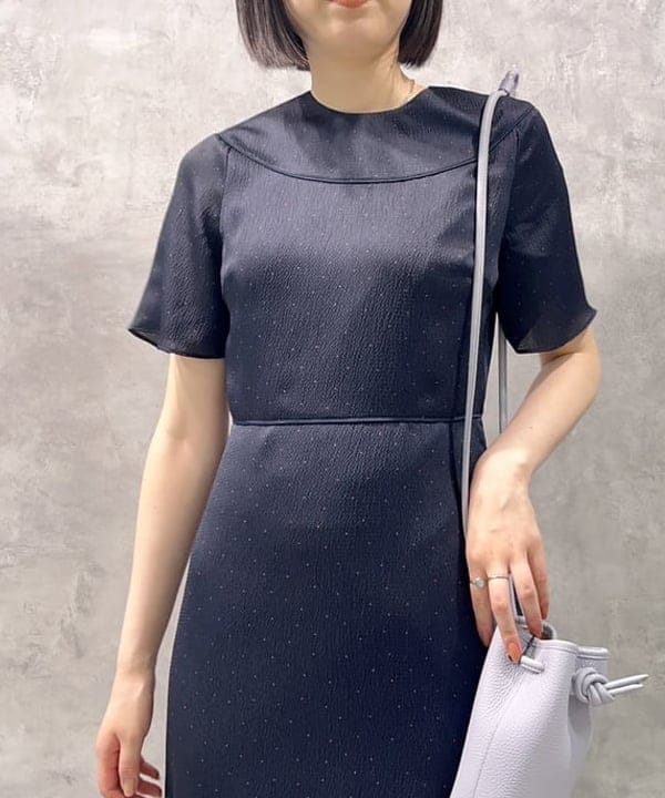 山田 千遥さんの「BEAMS WOMEN｜les bon bon / ヴィクトリア ネックレス ゴールド」を使ったコーディネート