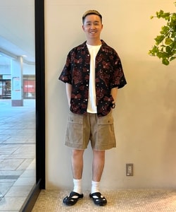 BEAMS Garment Dyed Cord Bush Shorts (pants BEAMS shorts) for BEAMS Garment Dyed Cord Bush Shorts (pants BEAMS shorts) for
