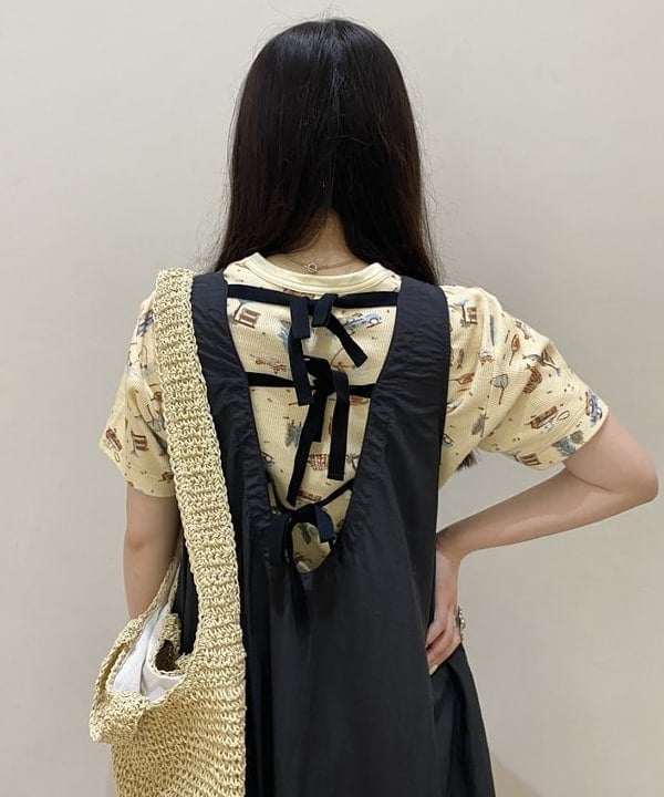 木村 海侑さんの「BEAMS WOMEN｜BEAMS BOY / キャンプ プリント サーマル イージーパンツ」を使ったコーディネート