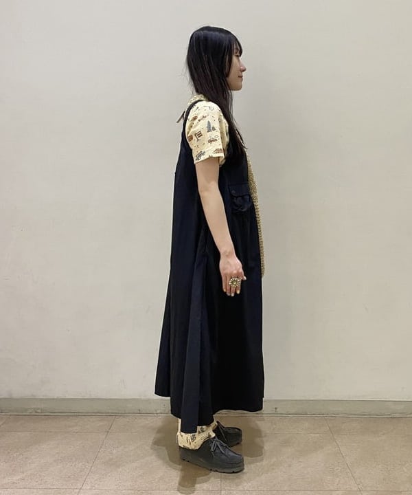 木村 海侑さんの「BEAMS WOMEN｜BEAMS BOY / キャンプ プリント サーマル イージーパンツ」を使ったコーディネート