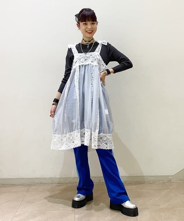 りかちょび/岸本梨佳さんの「BEAMS WOMEN｜Otro Accesorio / メッセージ リング」を使ったコーディネート