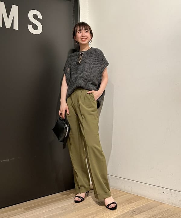 佐藤 美樹さんの「BEAMS WOMEN｜GIANNI CHIARINI / ALIFA レザーショルダーバッグ S」を使ったコーディネート
