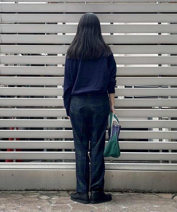 ミナミマリコさんの「BEAMS WOMEN｜L.L.Bean / Deep Bottom Deluxe Boat and Tote S」を使ったコーディネート