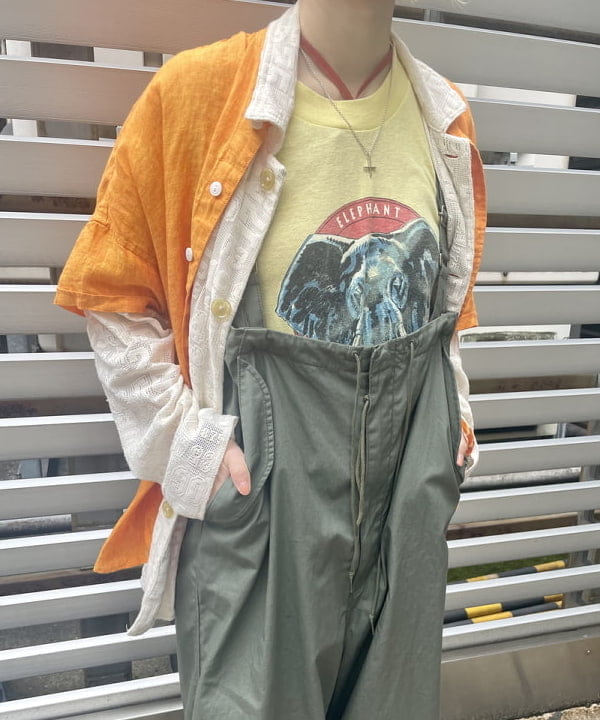 みりさんの「BEAMS WOMEN｜BEAMS BOY / US ARMY オーバー パンツ」を使ったコーディネート