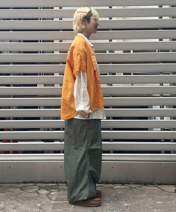 みりさんの「BEAMS WOMEN｜BEAMS BOY / US ARMY オーバー パンツ」を使ったコーディネート