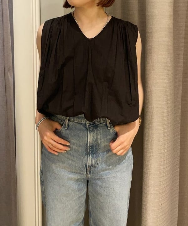SAKAIさんの「BEAMS WOMEN｜upper hights / THE NIECE デニムパンツ」を使ったコーディネート