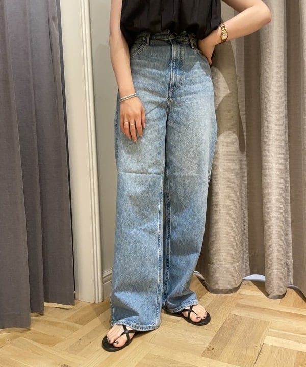 SAKAIさんの「BEAMS WOMEN｜upper hights / THE NIECE デニムパンツ」を使ったコーディネート