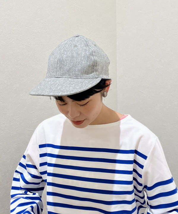 葵さんの「BEAMS WOMEN｜ナバルボーダー ビッグ ボートネック カットソー」を使ったコーディネート