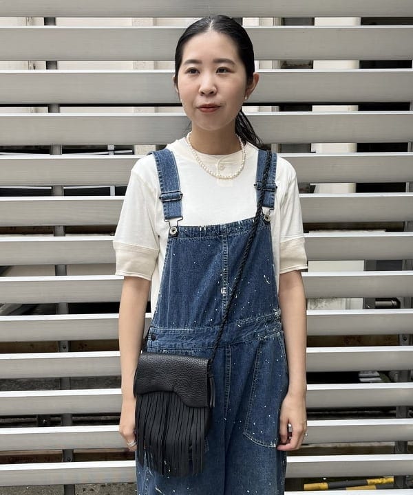 ミナミマリコさんの「BEAMS WOMEN｜BEAMS BOY / ラメ リブ クルー ソックス NEW」を使ったコーディネート