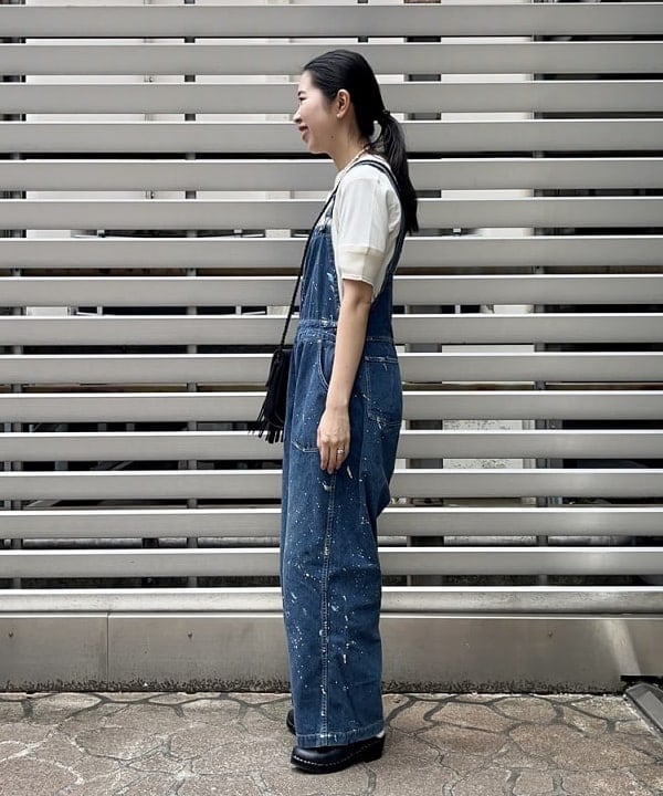 ミナミマリコさんの「BEAMS WOMEN｜BEAMS BOY / ラメ リブ クルー ソックス NEW」を使ったコーディネート
