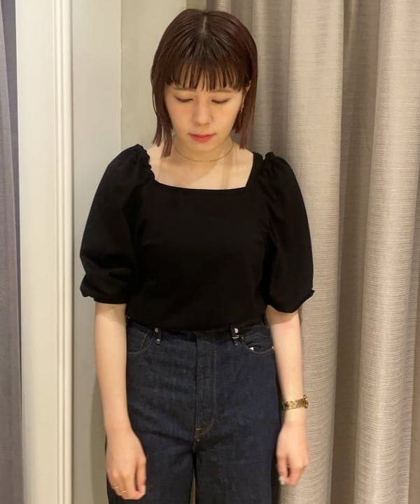 SAKAIさんの「BEAMS WOMEN｜upper hights × Demi-Luxe BEAMS / 別注 THE NIECE デニムパンツ」を使ったコーディネート