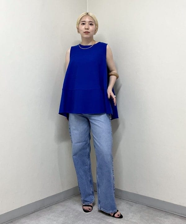 shirakiさんの「BEAMS WOMEN｜upper hights / THE NIECE デニムパンツ」を使ったコーディネート