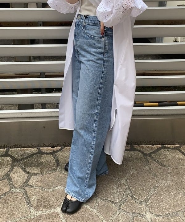 中川　ゆららさんの「BEAMS WOMEN｜【別注】TICCA / レース パフスリーブワンピース」を使ったコーディネート