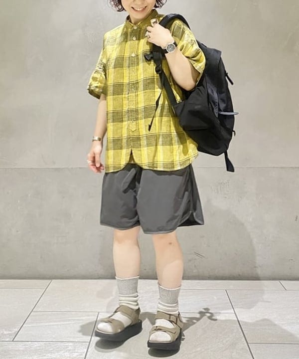 原口 愛さんの「BEAMS WOMEN｜BEAMS BOY / パイピングショーツ」を使ったコーディネート