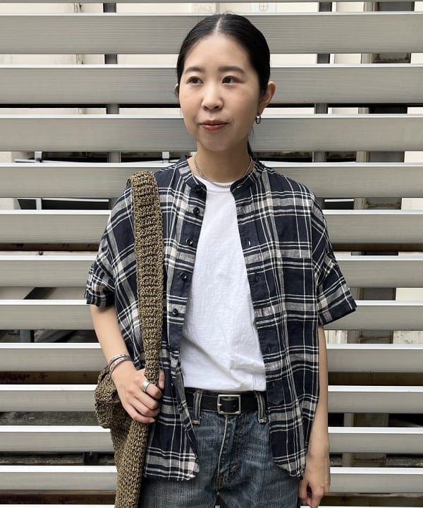 ミナミマリコさんの「BEAMS WOMEN｜FRUIT OF THE LOOM × BEAMS BOY / 2PACK TEE」を使ったコーディネート