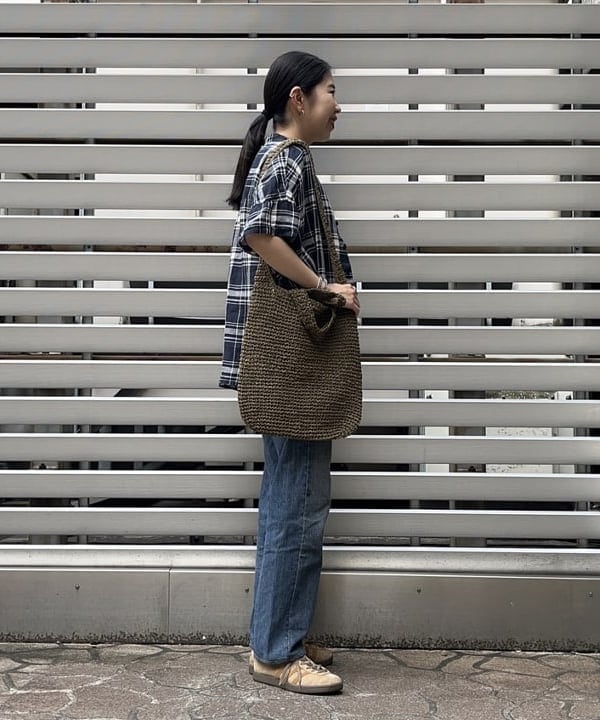 ミナミマリコさんの「BEAMS WOMEN｜FRUIT OF THE LOOM × BEAMS BOY / 2PACK TEE」を使ったコーディネート