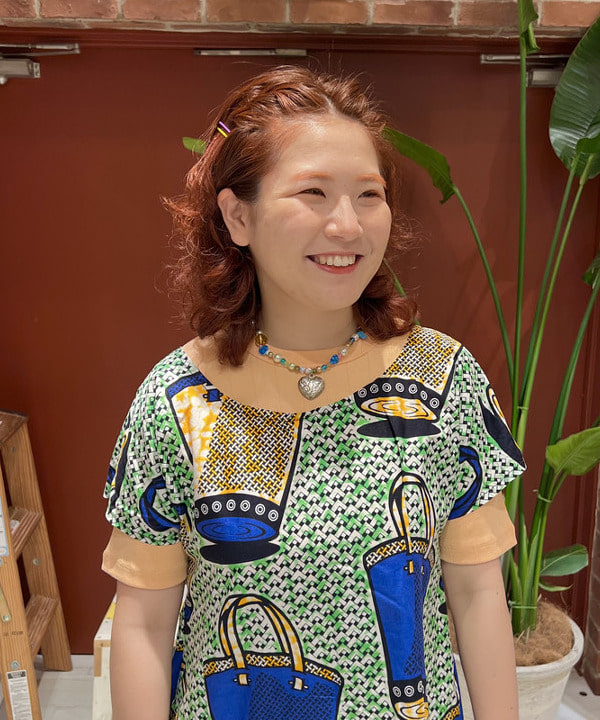 エノモト アミさんの「BEAMS WOMEN｜Healthknit × BEAMS BOY / ヴィンテージ ボーダー リブ 5S」を使ったコーディネート