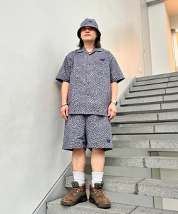 ベルギー製 ビームス ニードルズ beams needles COLLAR SHIRT XL