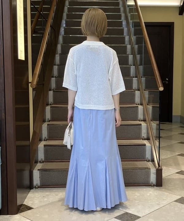 蒲原 捺美さんの「BEAMS WOMEN｜GIANNI CHIARINI / ALIFA レザーショルダーバッグ S」を使ったコーディネート