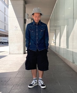 BEAMS PLUS（ビームス プラス）REMI RELIEF / Denim Western shirt