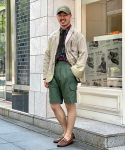 BEAMS PLUS（ビームス プラス）KENNETH FIELD / Gurkha Trousers Ⅲ Shorts U.S. Military  Rev Sateen（パンツ ショートパンツ）通販｜BEAMS