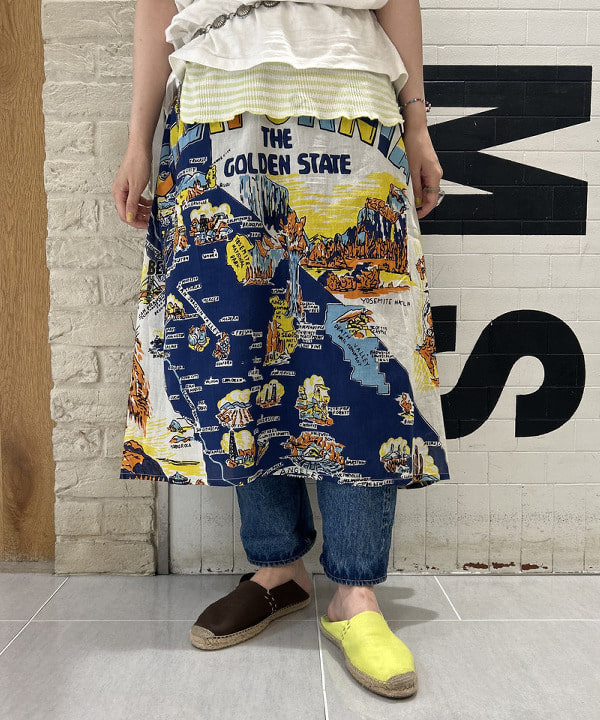 小原 もこさんの「BEAMS WOMEN｜WAREHOUSE & CO. / 別注 ステンシル13 Tシャツ」を使ったコーディネート