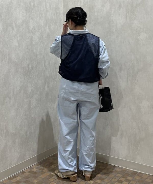 るーたまさんの「BEAMS WOMEN｜BEAMS BOY / オックスフォード ボタンダウン オールインワン」を使ったコーディネート