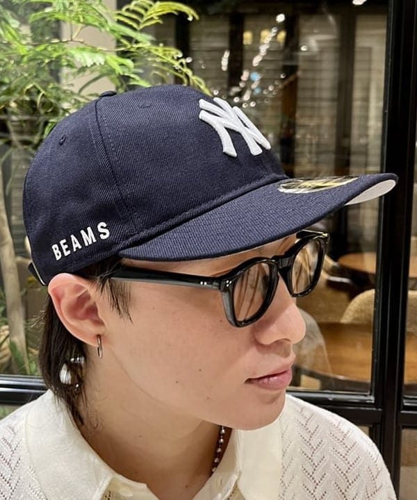 トラ吉さんの「BEAMS WOMEN｜【ビームスの百名品】NEW ERA × BEAMS / 別注 9Fifty Retro Crown Cap」を使ったコーディネート