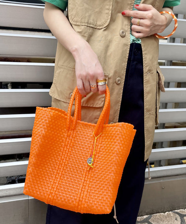 みりさんの「BEAMS WOMEN｜【別注】Healthknit / ワッフル ボーダー Tシャツ」を使ったコーディネート