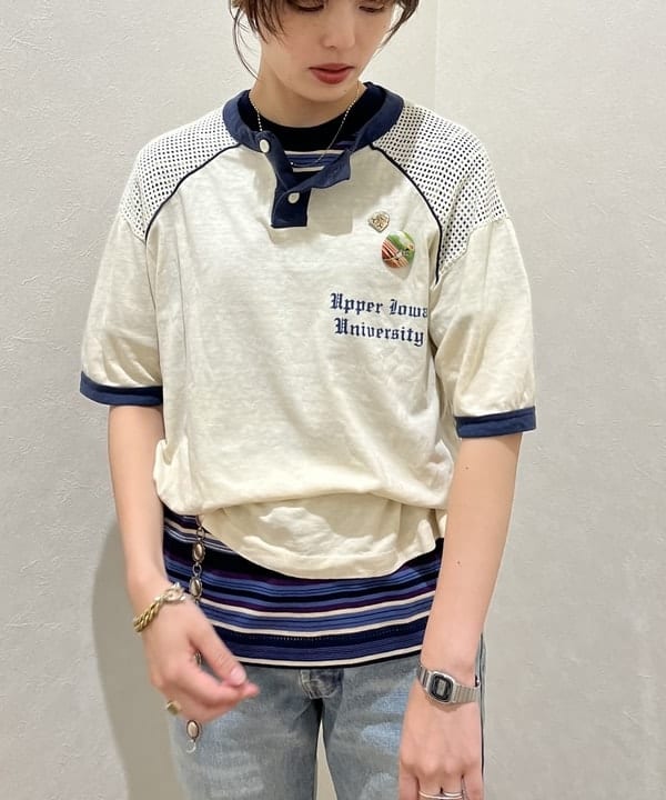 サワイさんの「BEAMS WOMEN｜les bon bon / ヴィクトリア ネックレス ゴールド」を使ったコーディネート