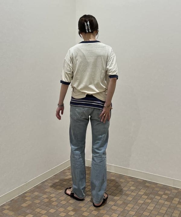 サワイさんの「BEAMS WOMEN｜les bon bon / ヴィクトリア ネックレス ゴールド」を使ったコーディネート