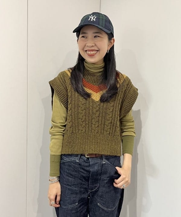 ミナミマリコさんの「BEAMS WOMEN｜【別注】BUZZ RICKSON'S / USアーミーDENIM」を使ったコーディネート