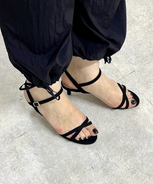 shirakiさんの「BEAMS WOMEN｜Demi-Luxe BEAMS / クロスストラップ サンダル」を使ったコーディネート