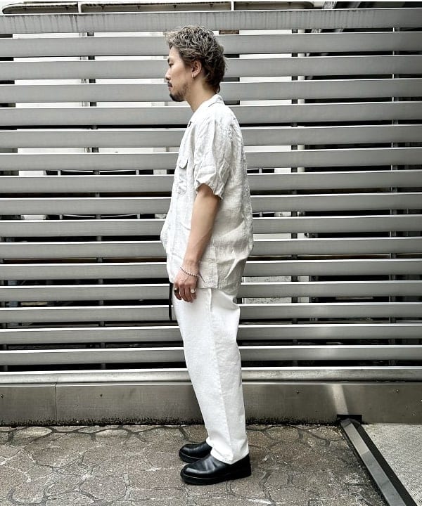 佐々木 祐太さんの「BEAMS WOMEN｜ワイド テーパード デニム」を使ったコーディネート