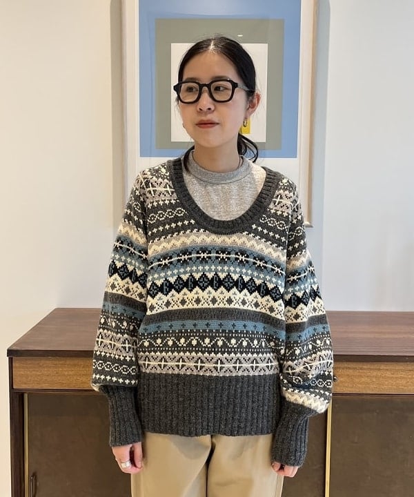 ミナミマリコさんの「BEAMS WOMEN｜WAREHOUSE & CO. / 別注 ステンシル13 Tシャツ」を使ったコーディネート