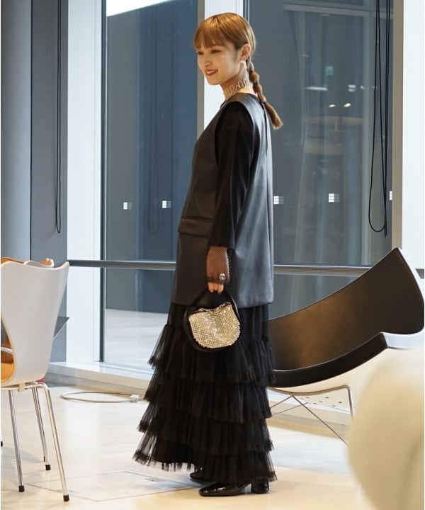 松本 佳菜子さんの「BEAMS WOMEN｜Ray BEAMS / アンクルストラップ パンプス」を使ったコーディネート