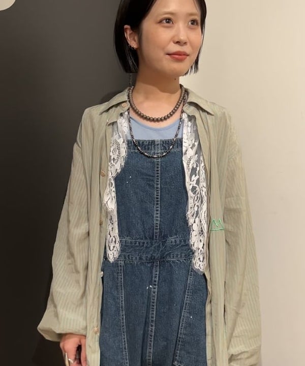 ando naoさんの「BEAMS WOMEN｜maturely / リブ&レース タンクトップ」を使ったコーディネート
