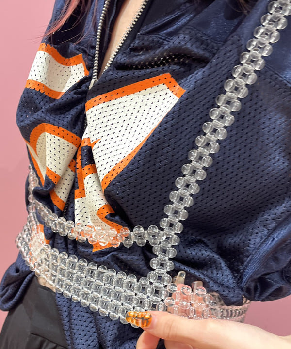 コスゲさんの「BEAMS WOMEN｜bLicensceLL × Ray BEAMS / 別注 ボディ ベルト」を使ったコーディネート