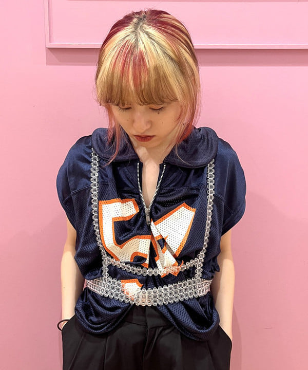 コスゲさんの「BEAMS WOMEN｜bLicensceLL × Ray BEAMS / 別注 ボディ ベルト」を使ったコーディネート