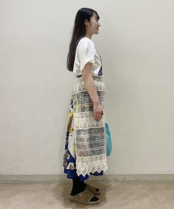 木村 海侑さんの「BEAMS WOMEN｜BEAMS BOY / 樹脂 パール ロング ネックレス」を使ったコーディネート