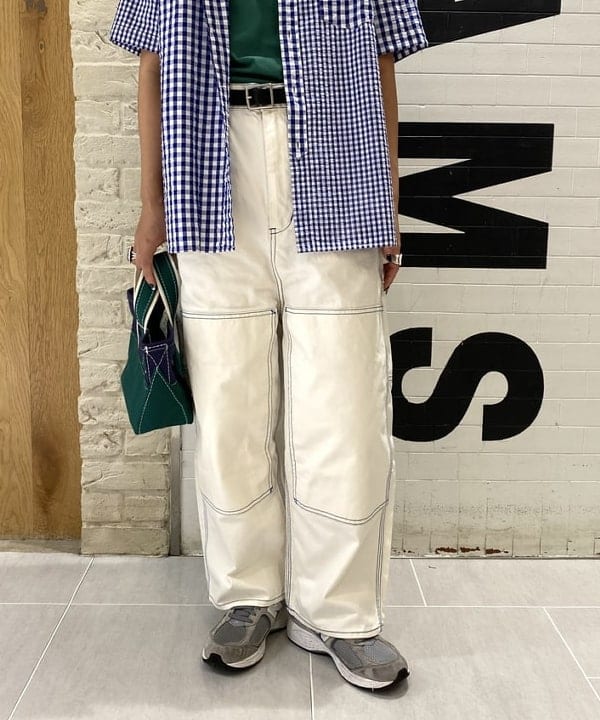 オカモト ミサキさんの「BEAMS WOMEN｜L.L.Bean × BEAMS PLUS ＆ BEAMS BOY / Deep Bottom Deluxe Boat and Tote Mini」を使ったコーディネート