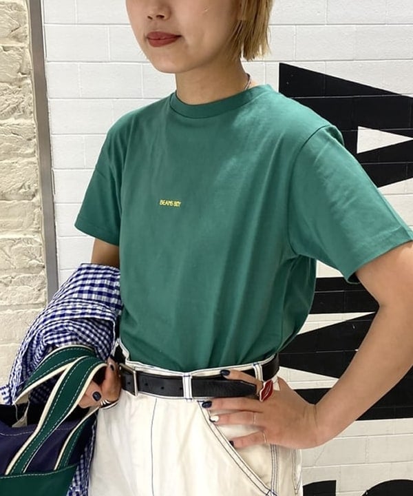 オカモト ミサキさんの「BEAMS WOMEN｜L.L.Bean × BEAMS PLUS ＆ BEAMS BOY / Deep Bottom Deluxe Boat and Tote Mini」を使ったコーディネート