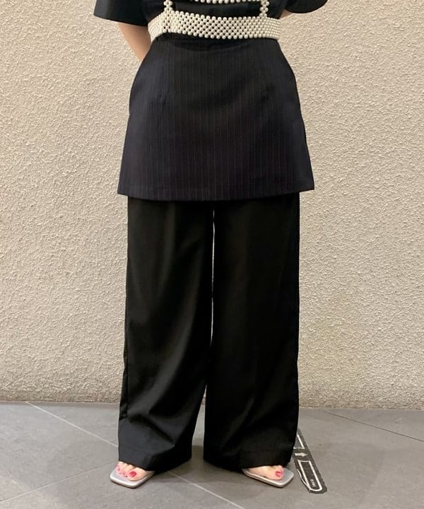 吉田　真実さんの「BEAMS WOMEN｜Ray BEAMS / クリア ヒール サンダル」を使ったコーディネート