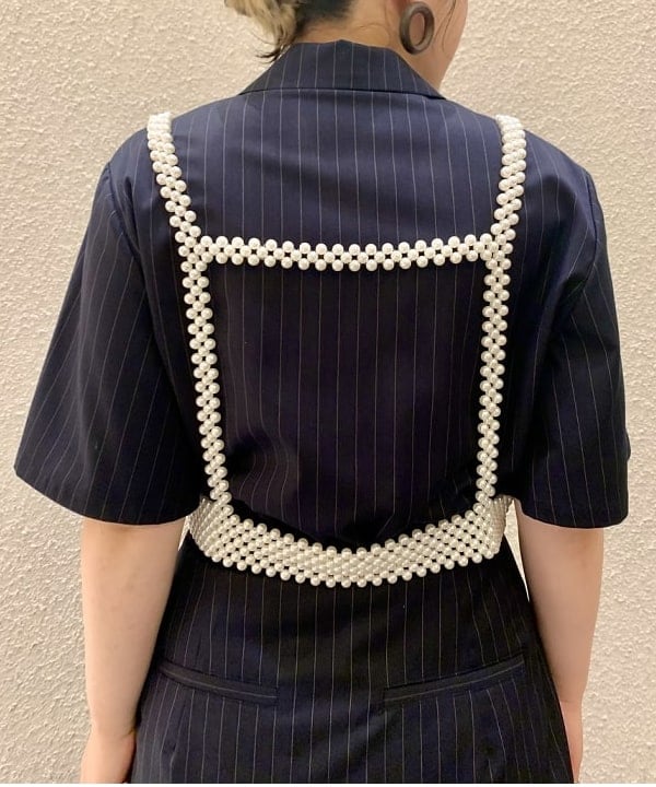 吉田　真実さんの「BEAMS WOMEN｜Ray BEAMS / クリア ヒール サンダル」を使ったコーディネート
