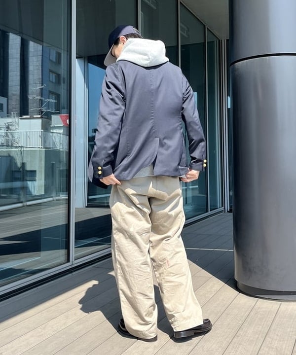 平柳 楓馬さんの「BEAMS WOMEN｜3B Blazer Combat Wool」を使ったコーディネート