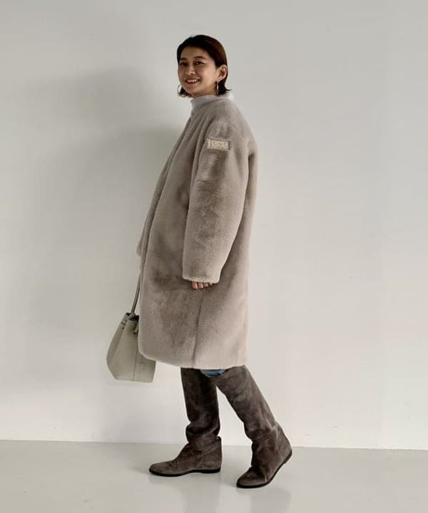 桑原 ふみさんの「BEAMS WOMEN｜AK+1 / 11オンス デニムパンツ」を使ったコーディネート